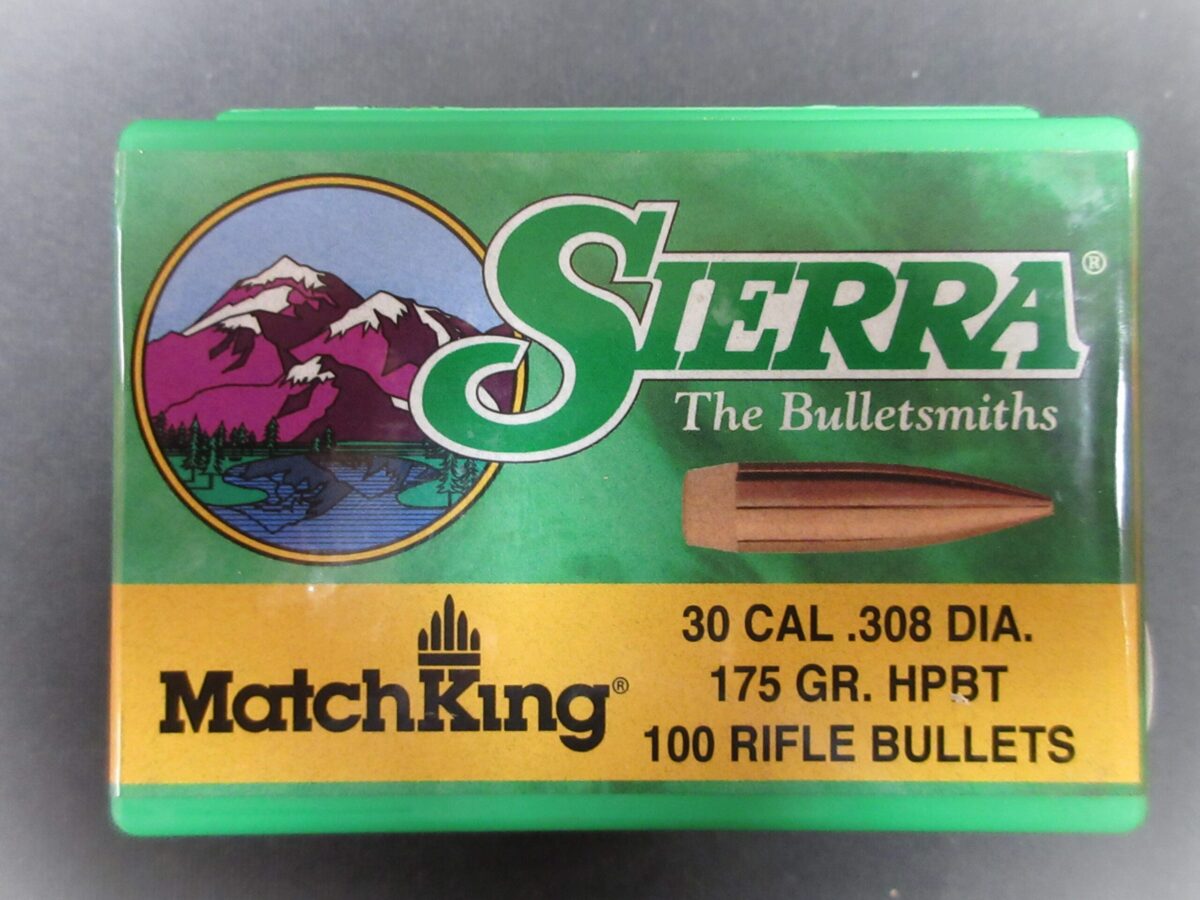 Sierra MatchKing 30CAL 168GR