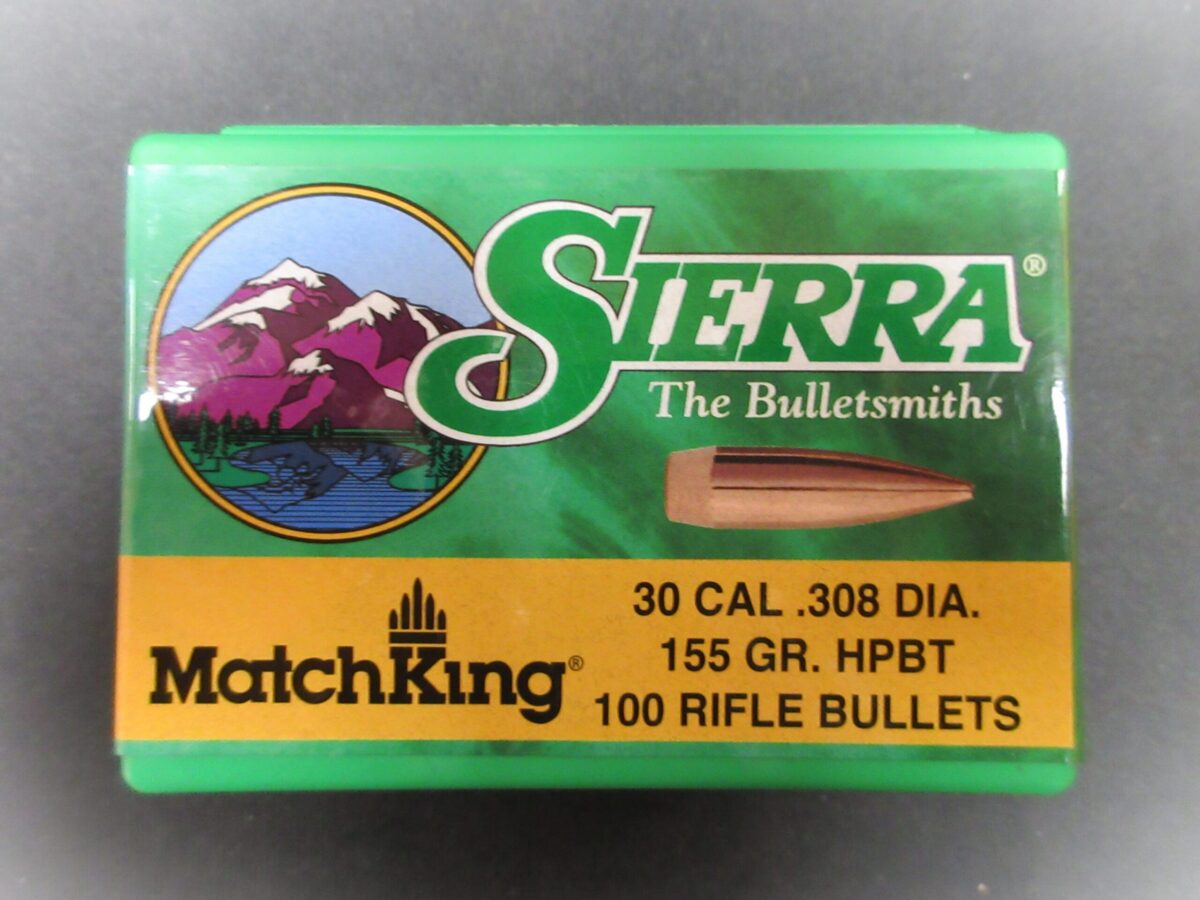 Sierra MatchKing 30CAL 155GR