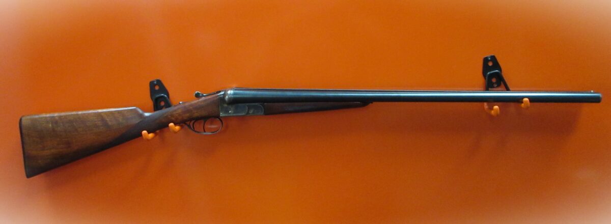 UGARTECHEA SIDE BY SIDE 12 GAUGE SHOTGUN.