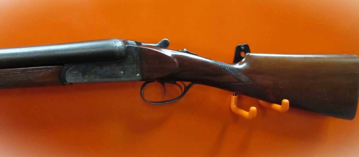 EIBAR 12 GAUGE SIDE BY SIDE SHOTGUN. - Image 5