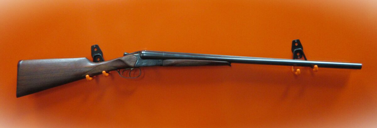 BAIKAL 43-M 12 GAUGE SIDE BY SIDE SHOTGUN.