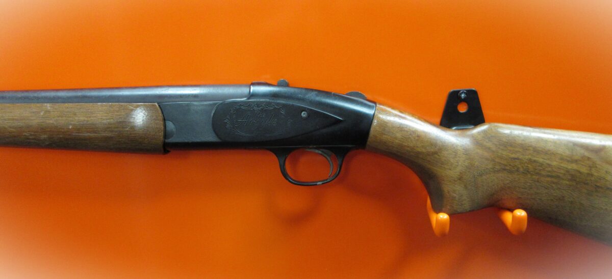 THE ARGYLE SINGLE SHOT 12 GAUGE SHOTGUN. - Image 6
