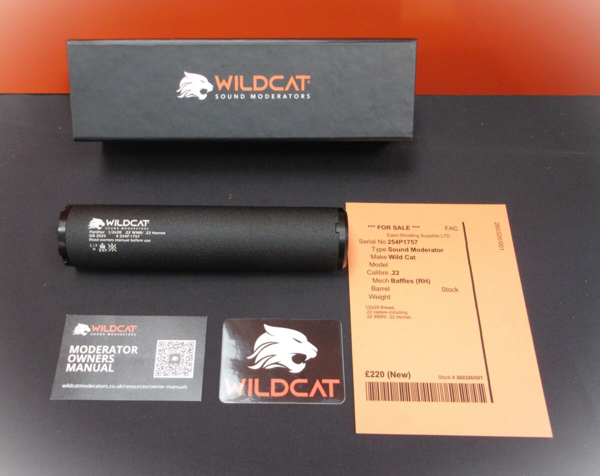 WILDCAT PANTHER .22 MODERATOR