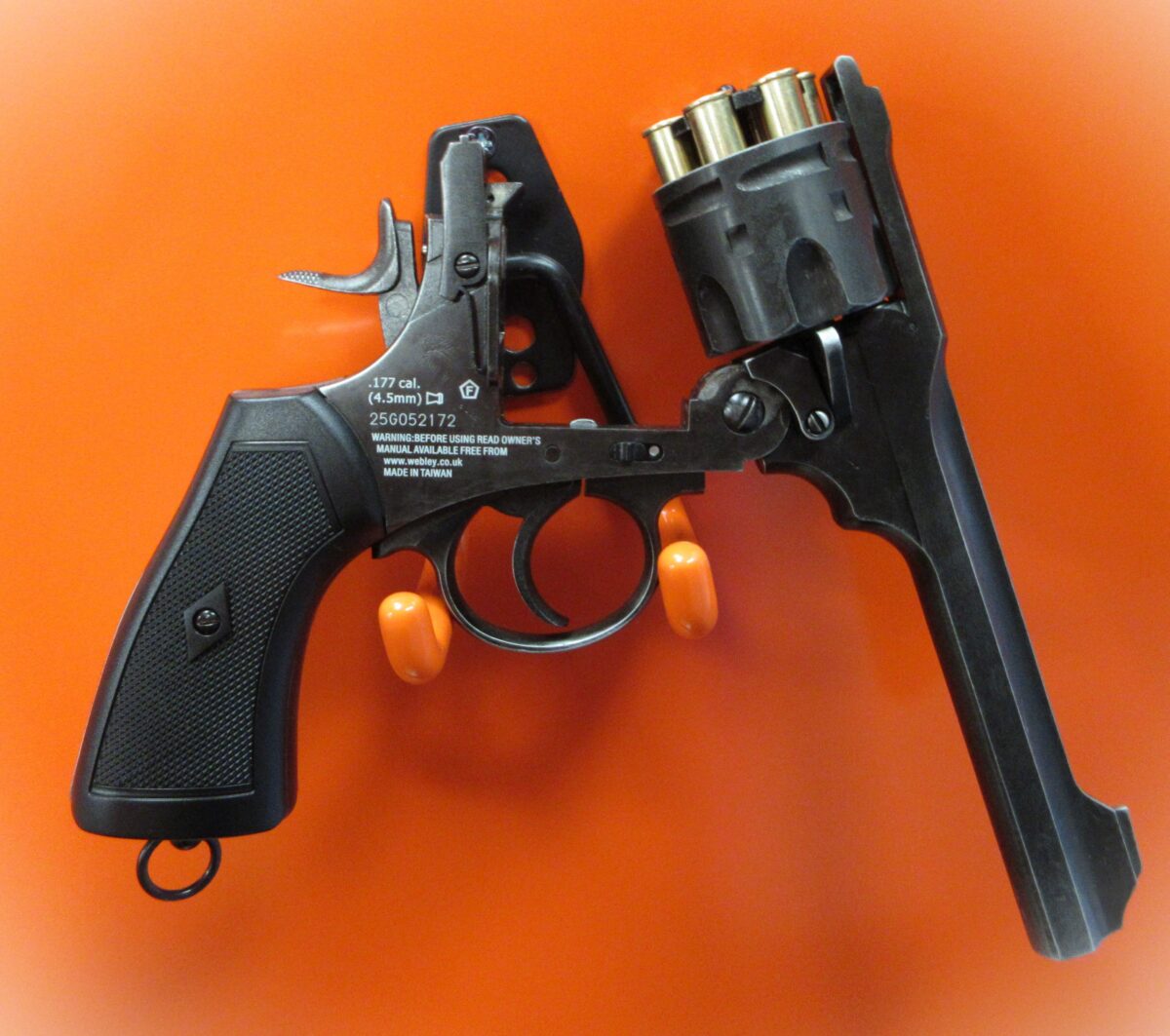 WEBLEY MK6 CO2 .177 AIR PISTOL. - Image 4