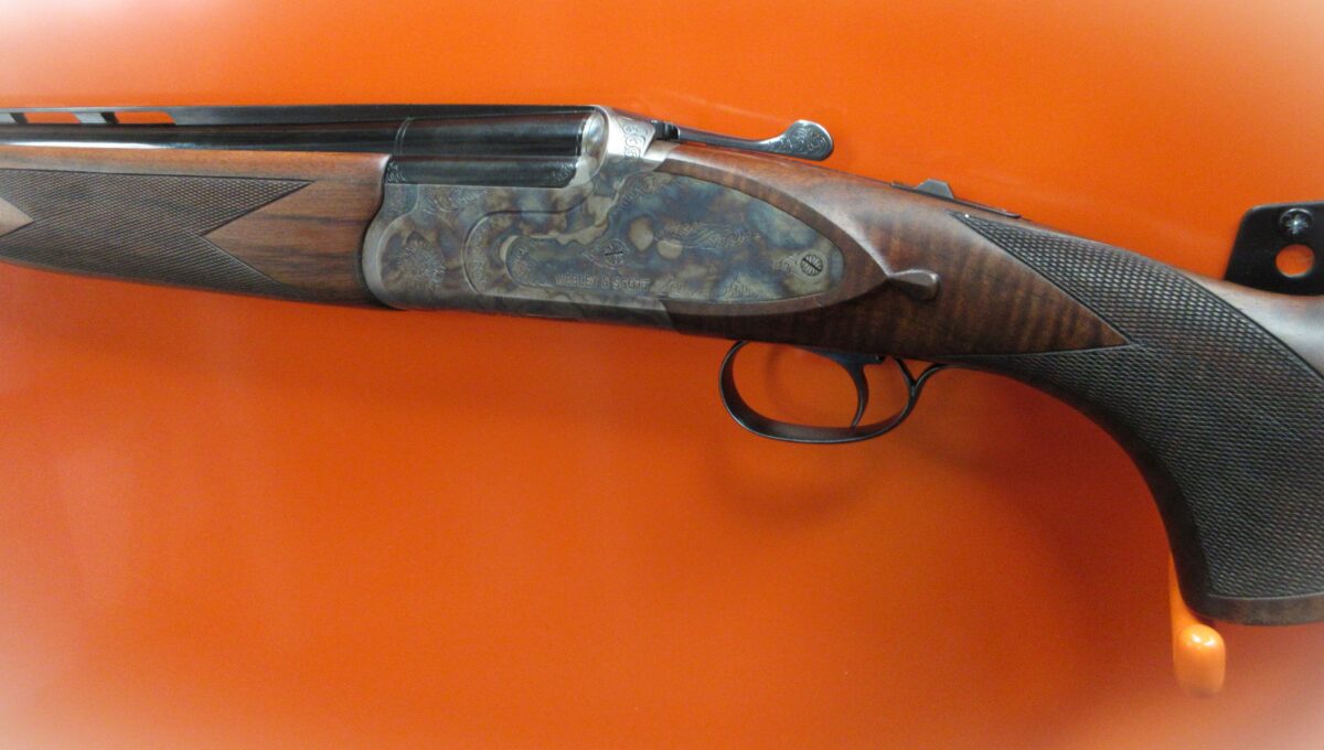 WEBLEY AND SCOTT 2512K 12 GAUGE OVER AND UNDER SHOTGUN - Image 4
