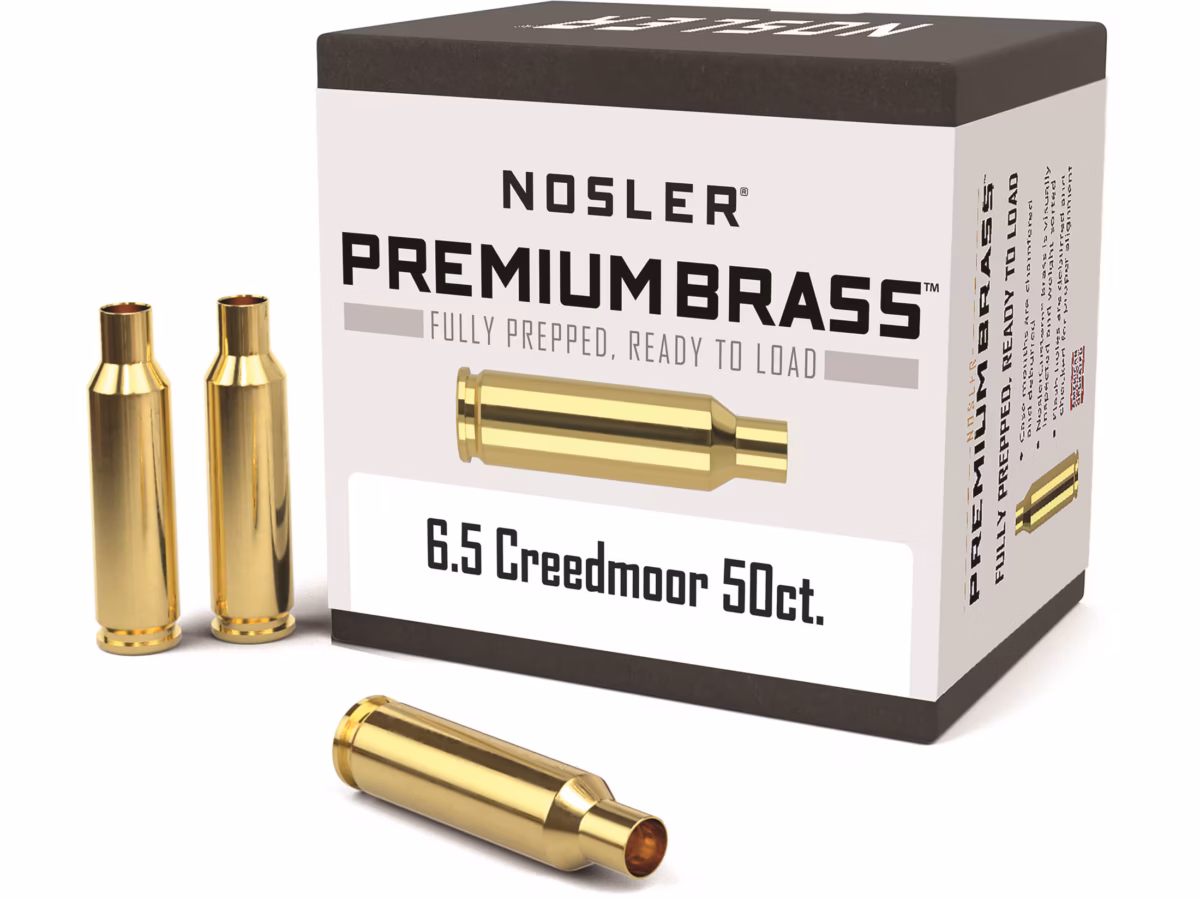 NOSLER 6.5 CREEDMOOR PREMIUM BRASS CASES