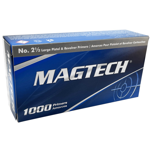 MAGTECH LARGE PISTOL PRIMERS.