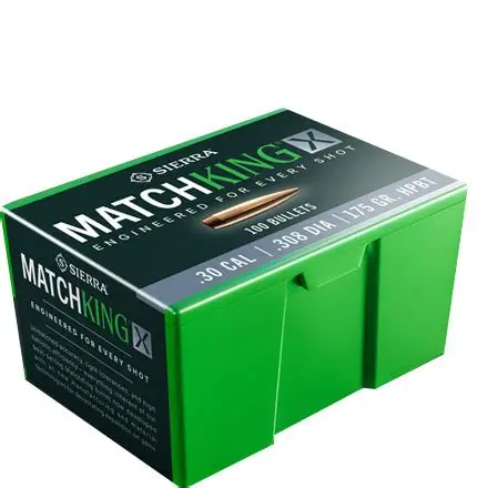 SIRRA MATCHKING .30 CAL (308) 175GR X500
