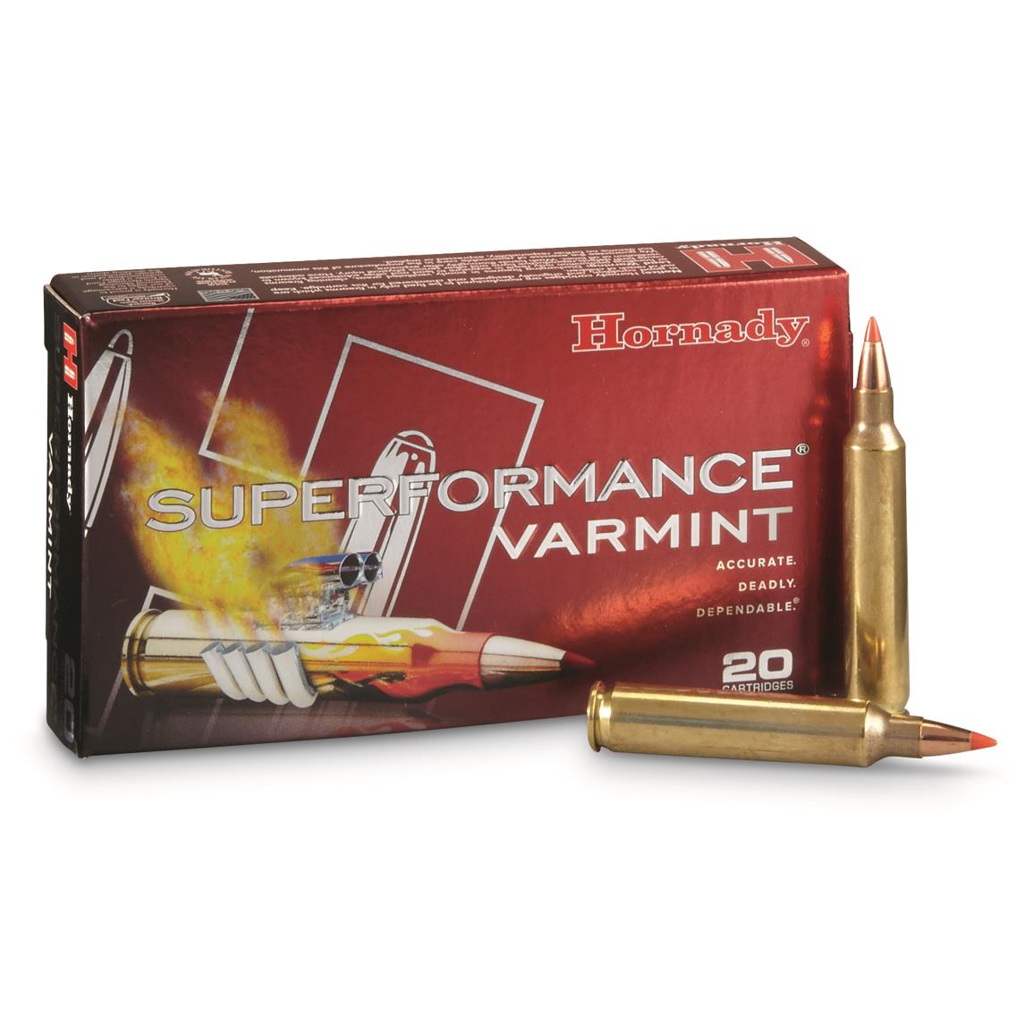 HORNADY 222 REM 50GR V MAX.
