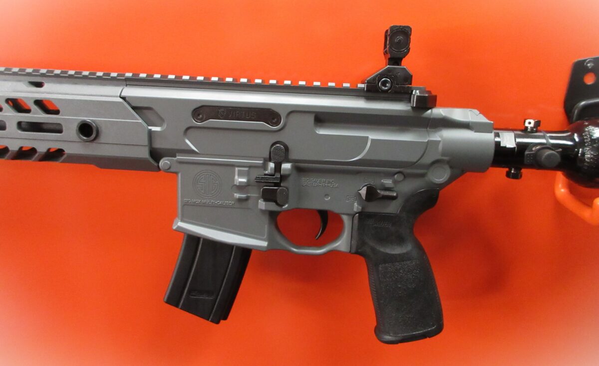 SIG SAUER MCX VIRTUS .22 SEMI AUTOMATIC AIR RIFLE - Image 6