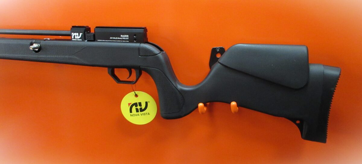 NOVA VISTA RAZOR SYNTHETIC .22 AIR RIFLE. - Image 4
