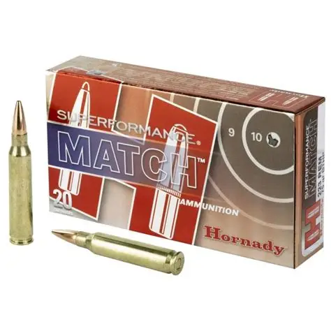HORNADY 223 REM MATCH 75GR BTHP